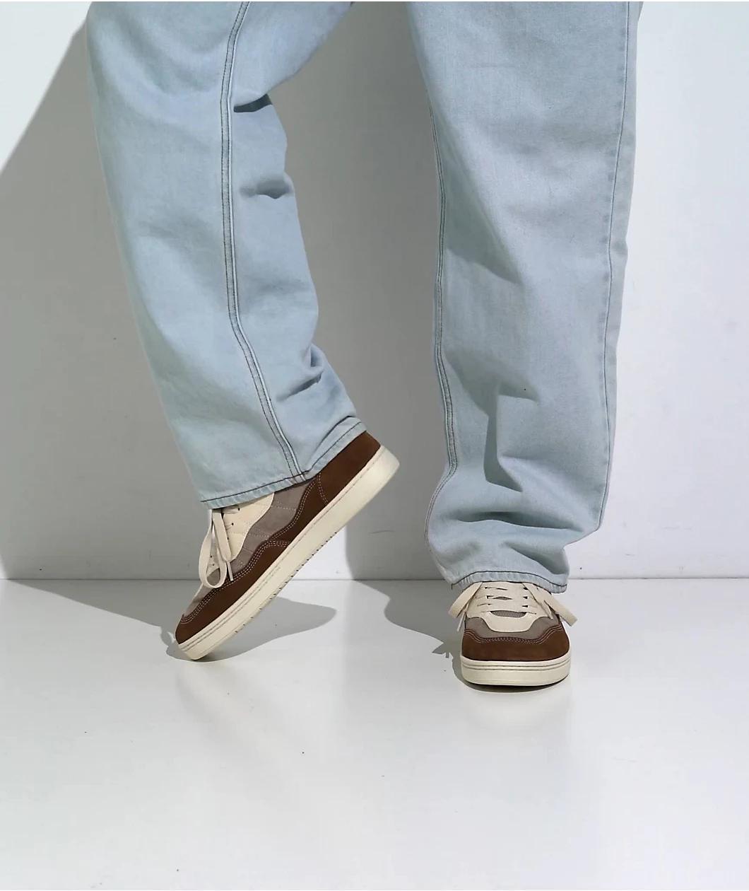 Etnies Snake Tan, Brown & Grey Skate Shoes Product Image