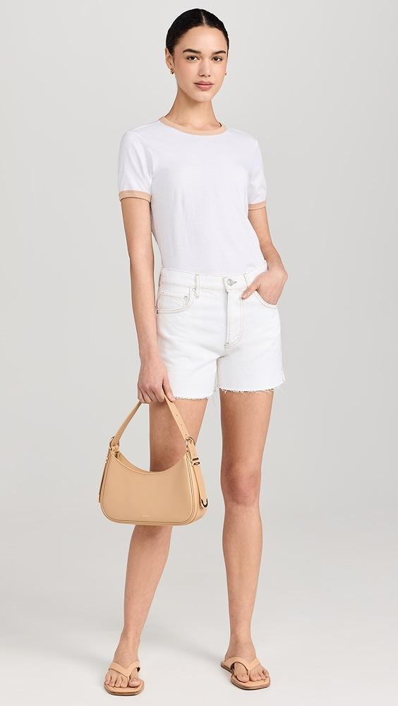FRAME Le Super High Raw Fray Shorts | Shopbop Product Image
