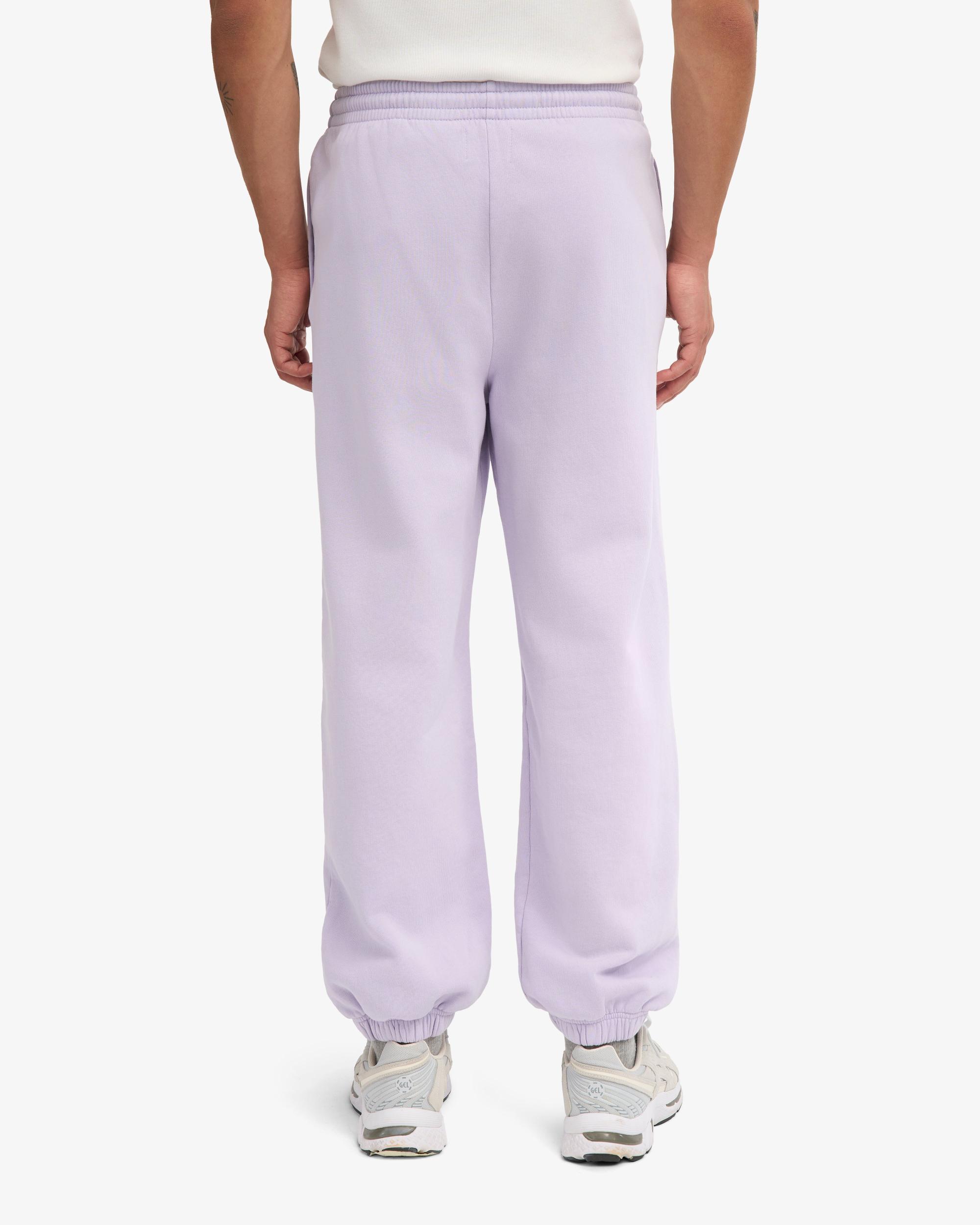 Organic Relaxed Sweatpants - Soft Lavender Product Image