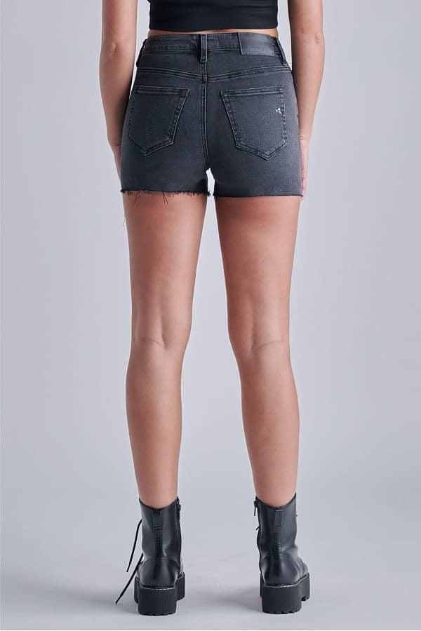 Finn High Rise Denim Shorts Product Image