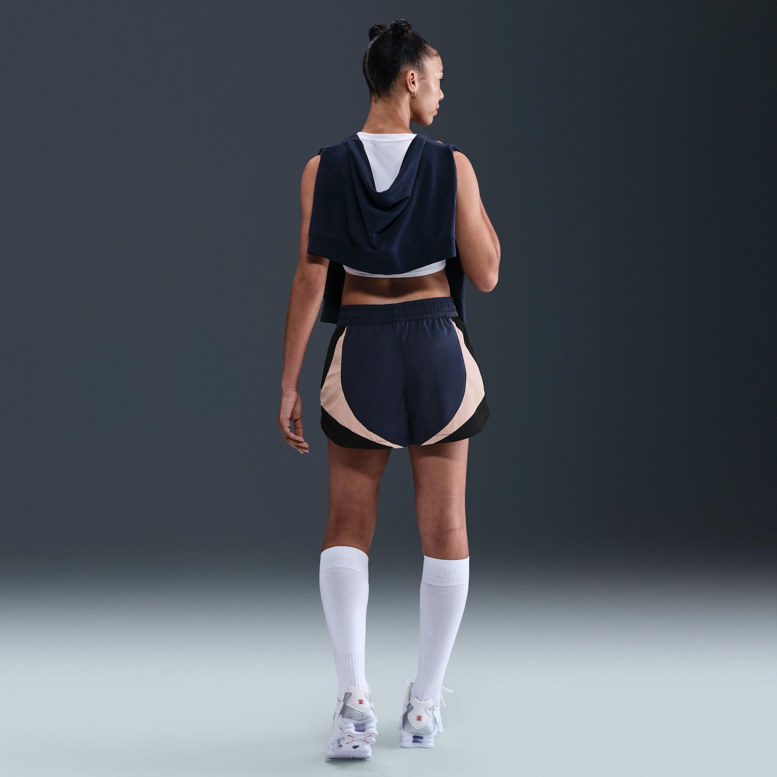 Women's Nike Sportswear Mid-Rise Loose 3" Track Shorts Product Image