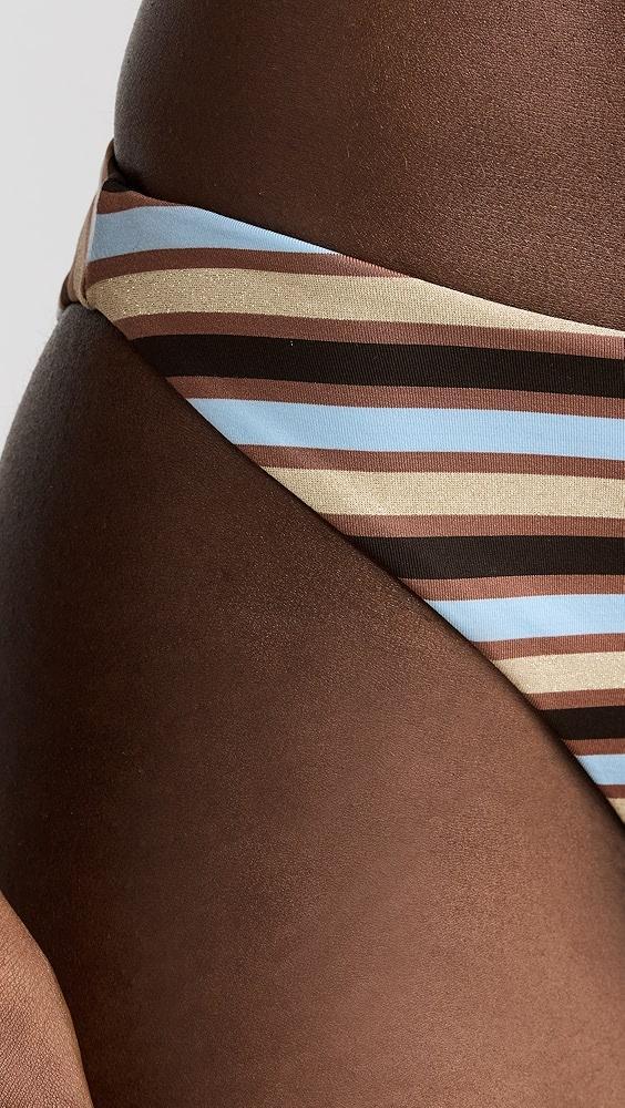 Ramy Brook Striped Isla Bikini Bottoms | Shopbop Product Image
