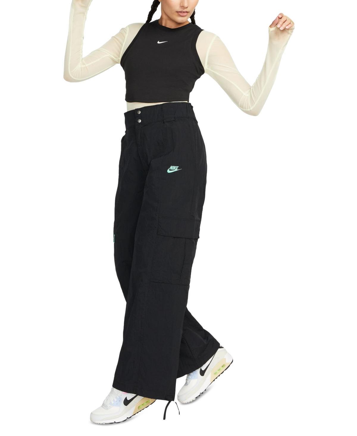 Nike Sportswear Chill Knit Women's Tight Cropped Mini-Rib Tank Top Product Image