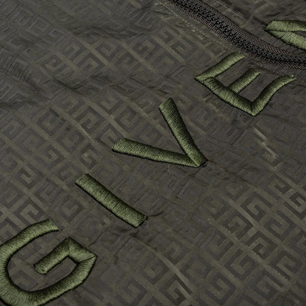 Garment Dye Embroidered Jacket - Military Green Male Product Image