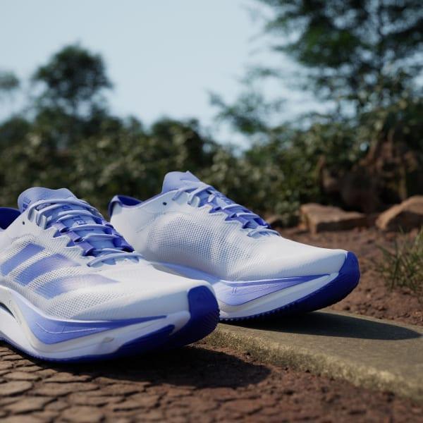 adidas Adizero Boston 12 Shoes Cloud White 7.5 Womens Product Image