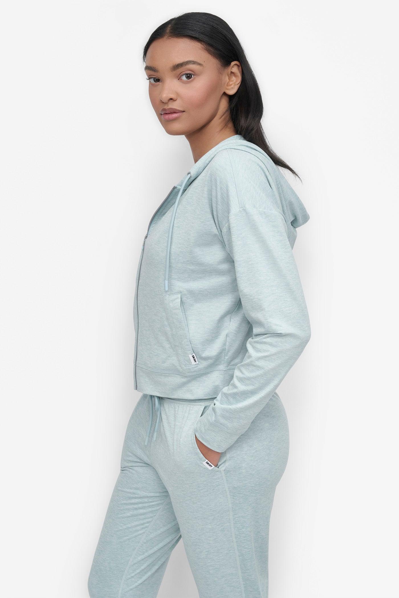 CROPPED SPACE DYED HOODIE Product Image