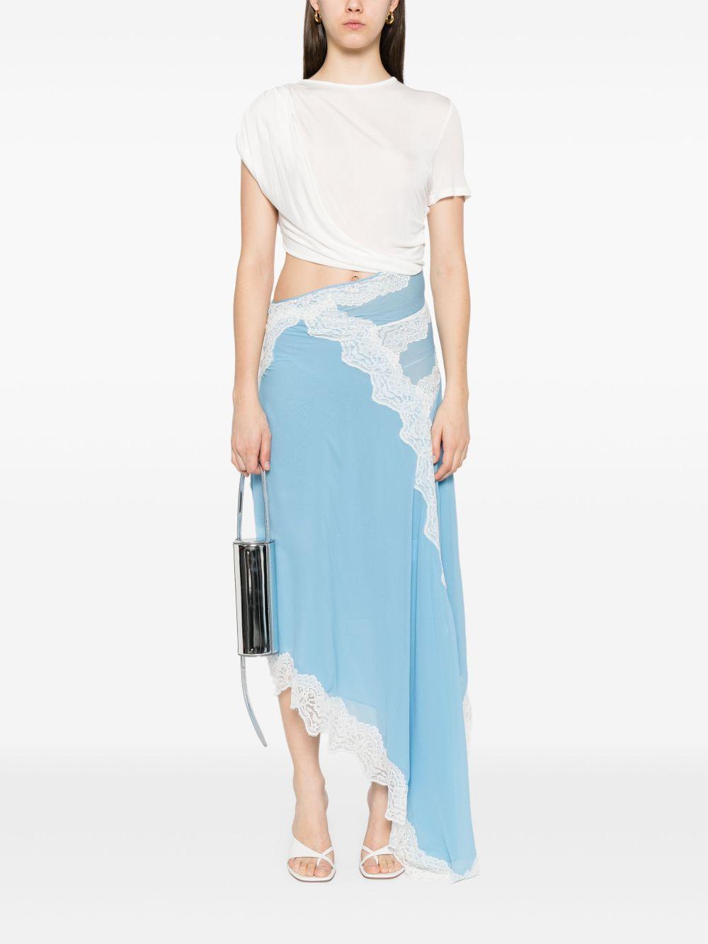 lace-detailing midi dress Product Image