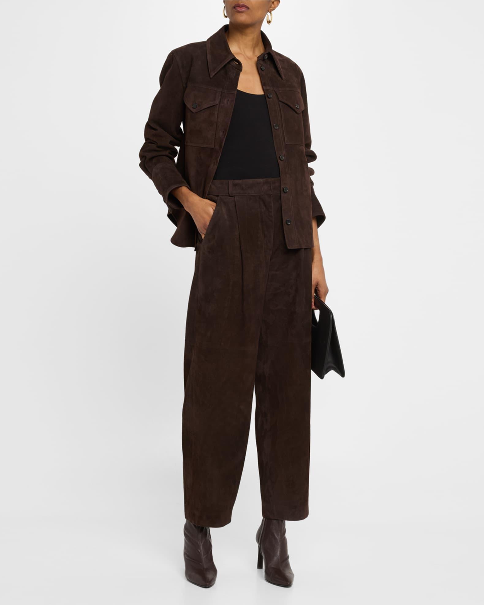 Suede Balloon Pants Product Image
