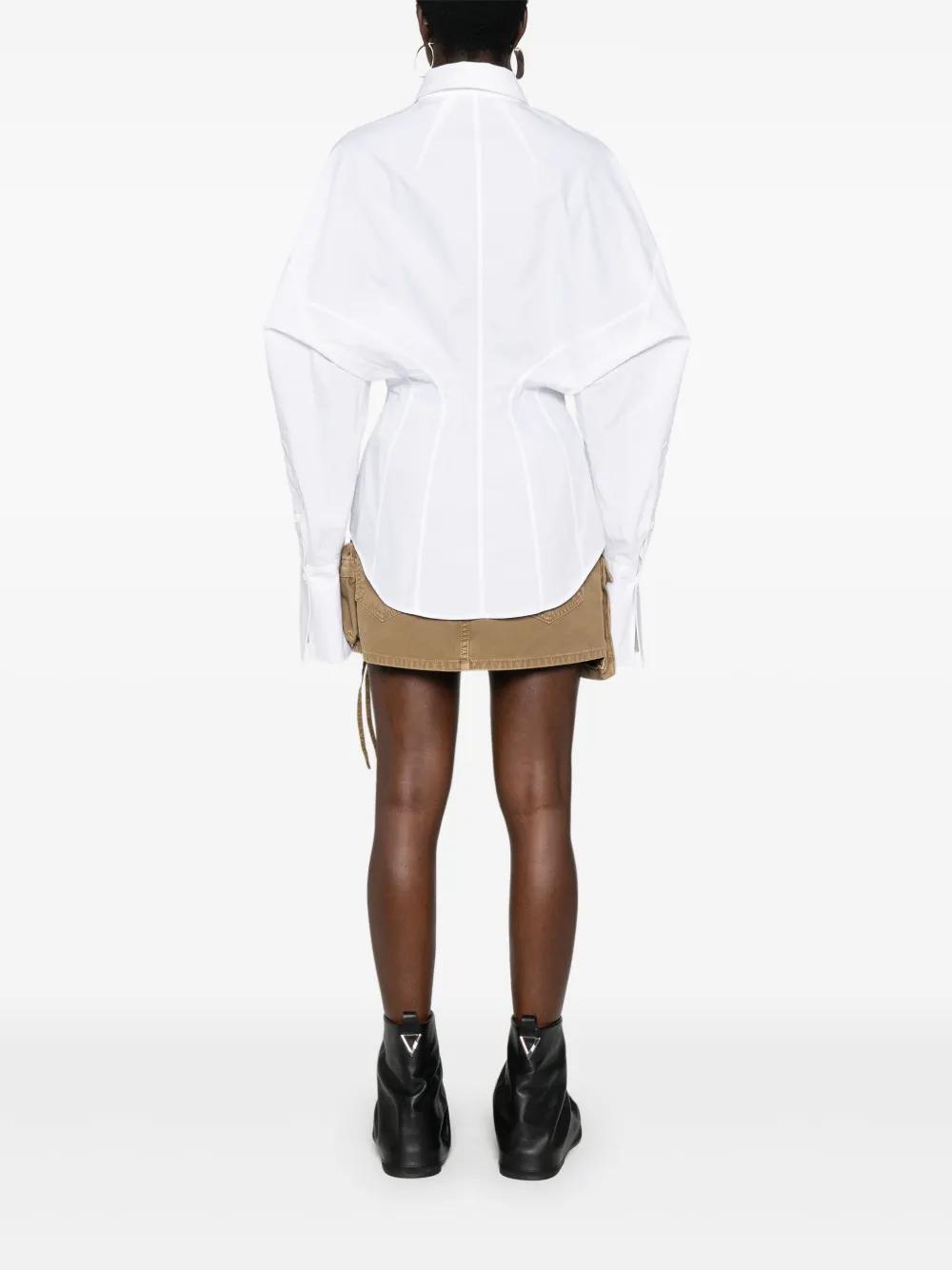 cotton poplin shirt Product Image