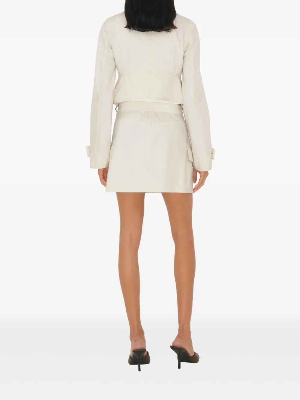 cropped cotton jacket Product Image