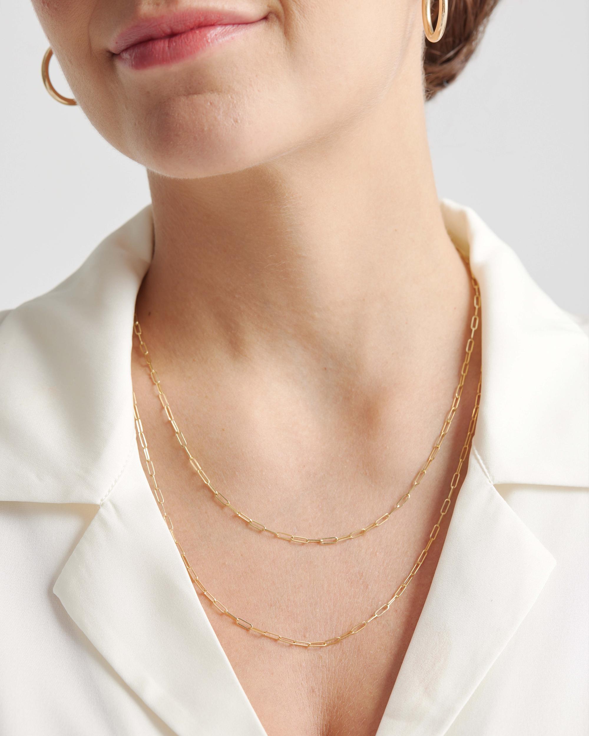 Quince | Women's 14k Gold Chain Link Necklace Product Image