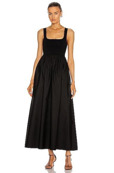 Matteau Knit and Cotton Maxi Dress Product Image