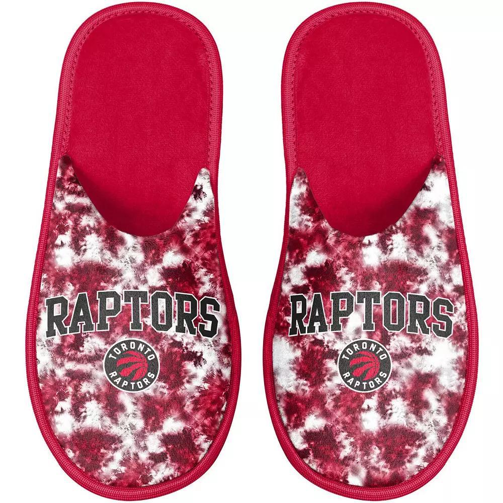 Womens FOCO Toronto Raptors Iconic Logo Scuff Slippers Product Image