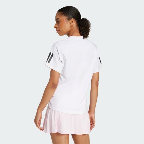 Club 3-Stripes Tennis Climacool Tee Product Image