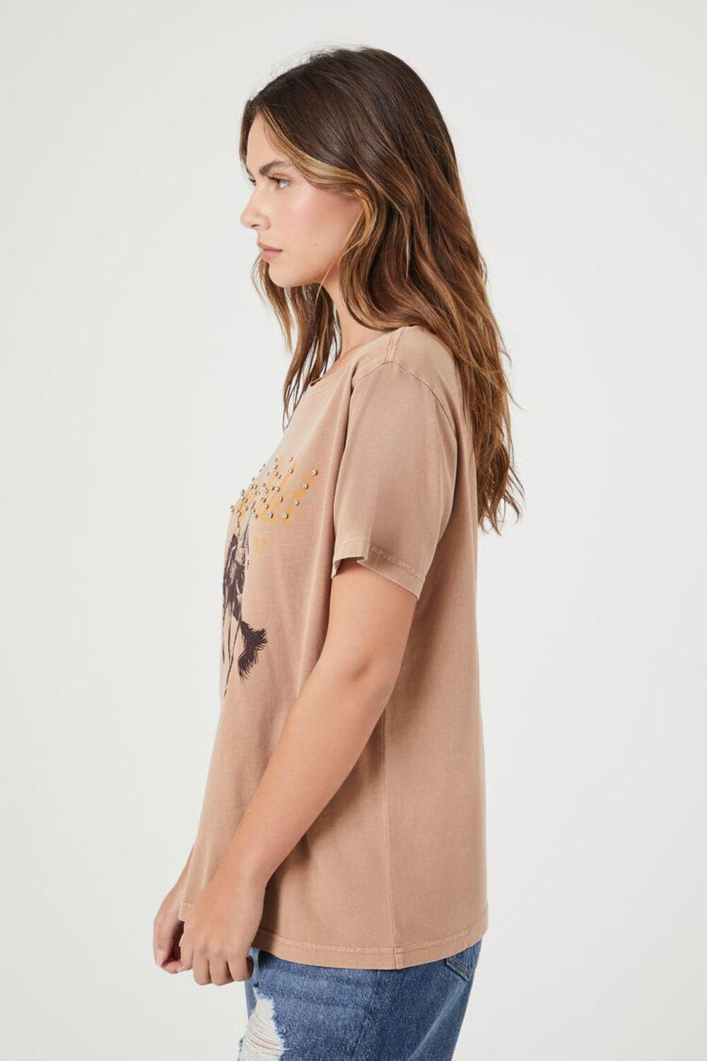 Rhinestone Stay Wild Cowboy Tee | Forever 21 Product Image