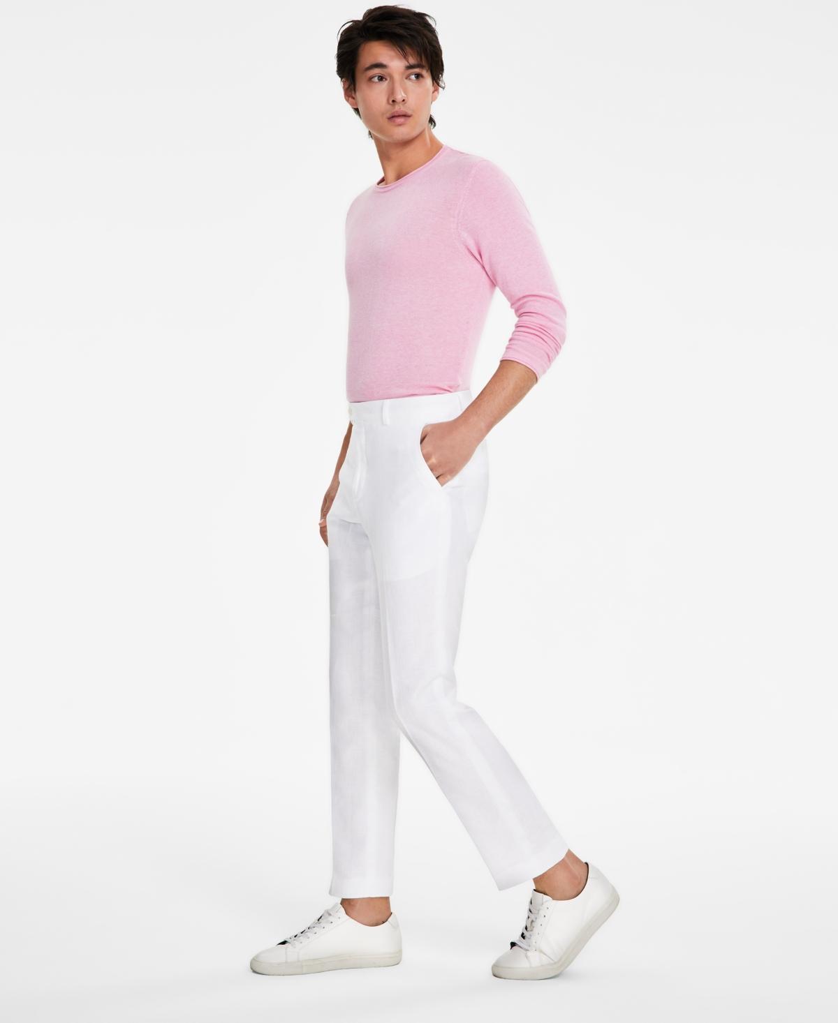 Tommy Hilfiger Mens Modern-Fit Linen Pants Product Image