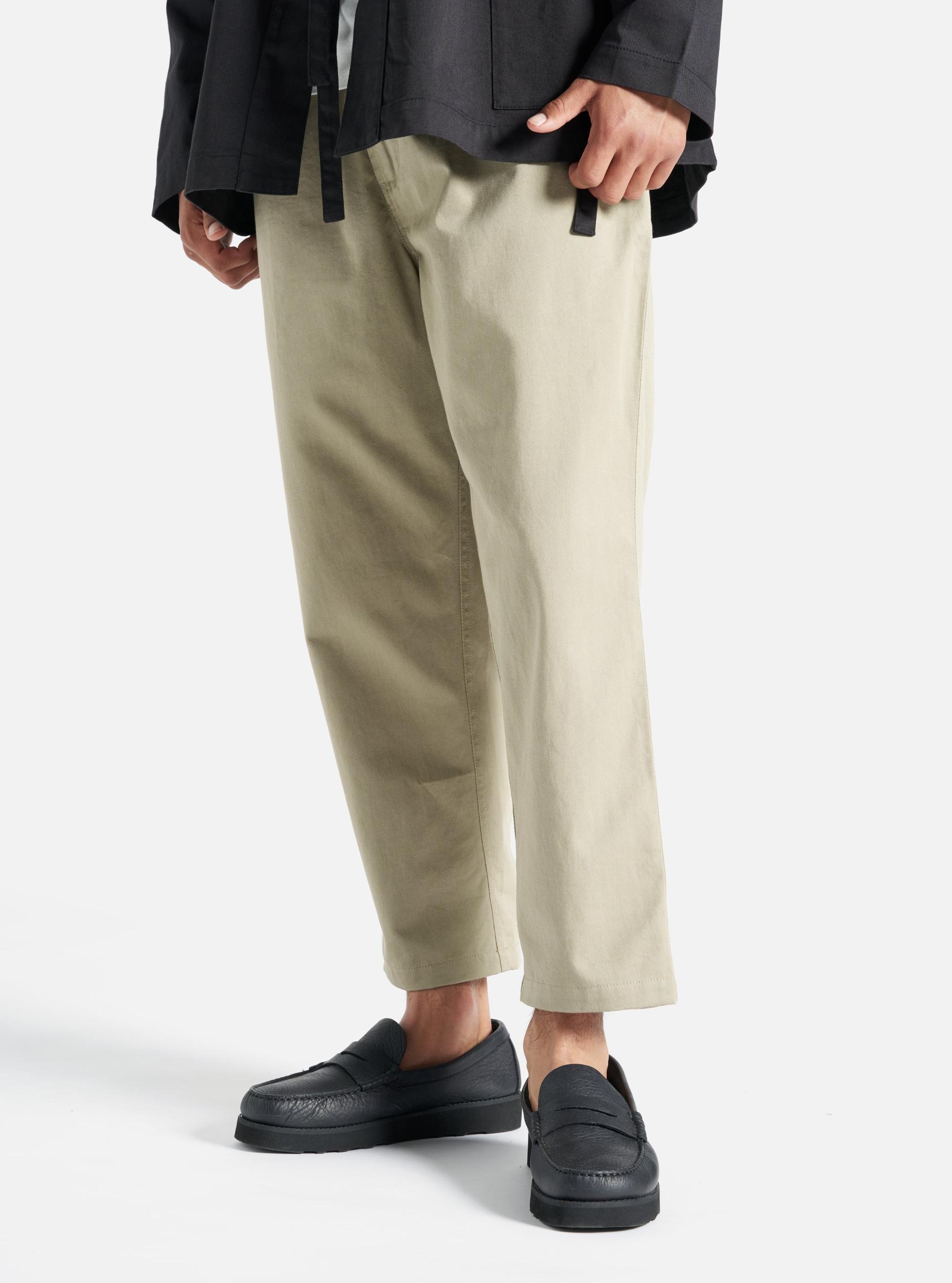 Universal Works Hi Water Trouser in Stone Twill Product Image