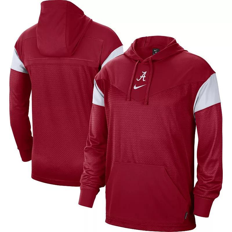 Mens Nike Clemson Tigers Sideline Jersey Pullover Hoodie Product Image