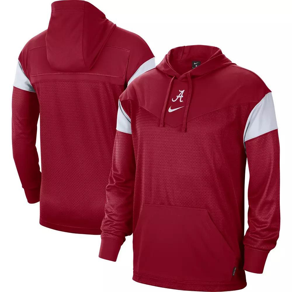 Mens Nike Clemson Tigers Sideline Jersey Pullover Hoodie Product Image