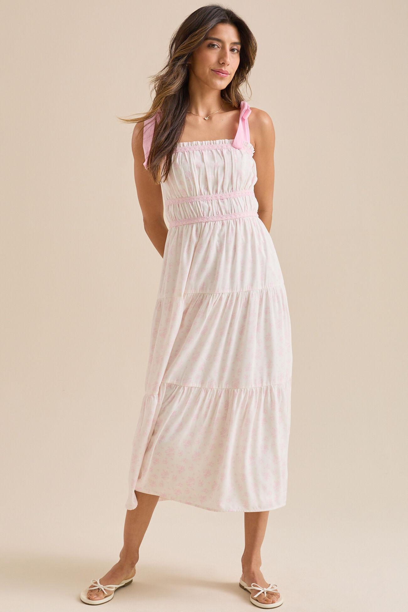 Kinlee Floral Maxi Dress Product Image