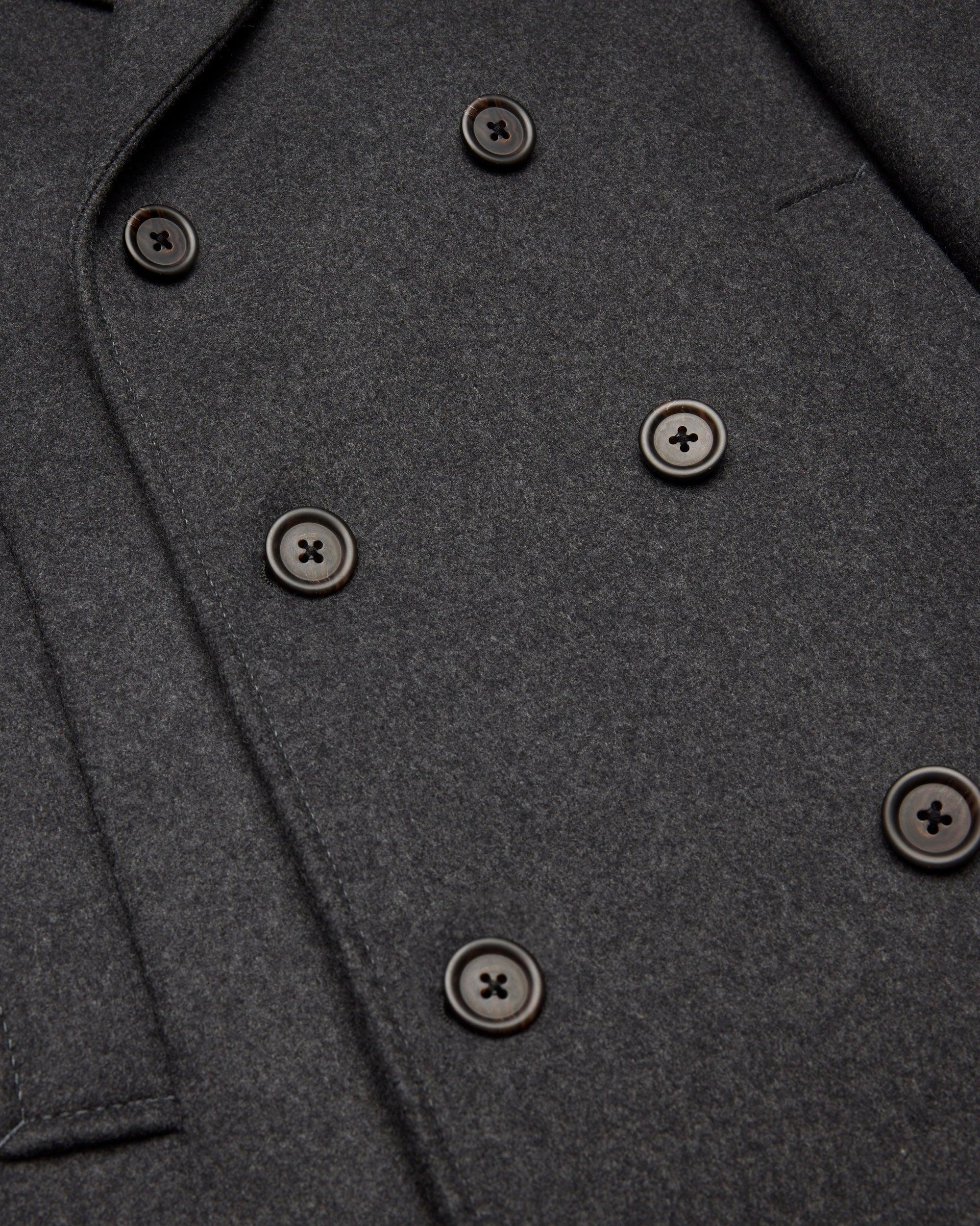 Wool Cashmere Polo Coat Male Product Image
