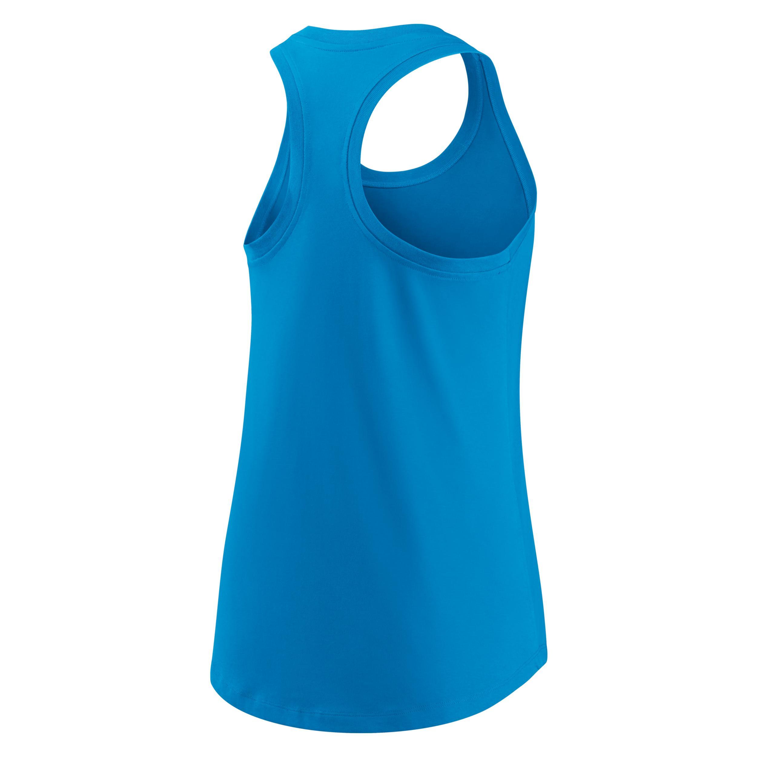 Miami Marlins Logo Nike Women's Dri-FIT MLB Racerback Tank Top Product Image