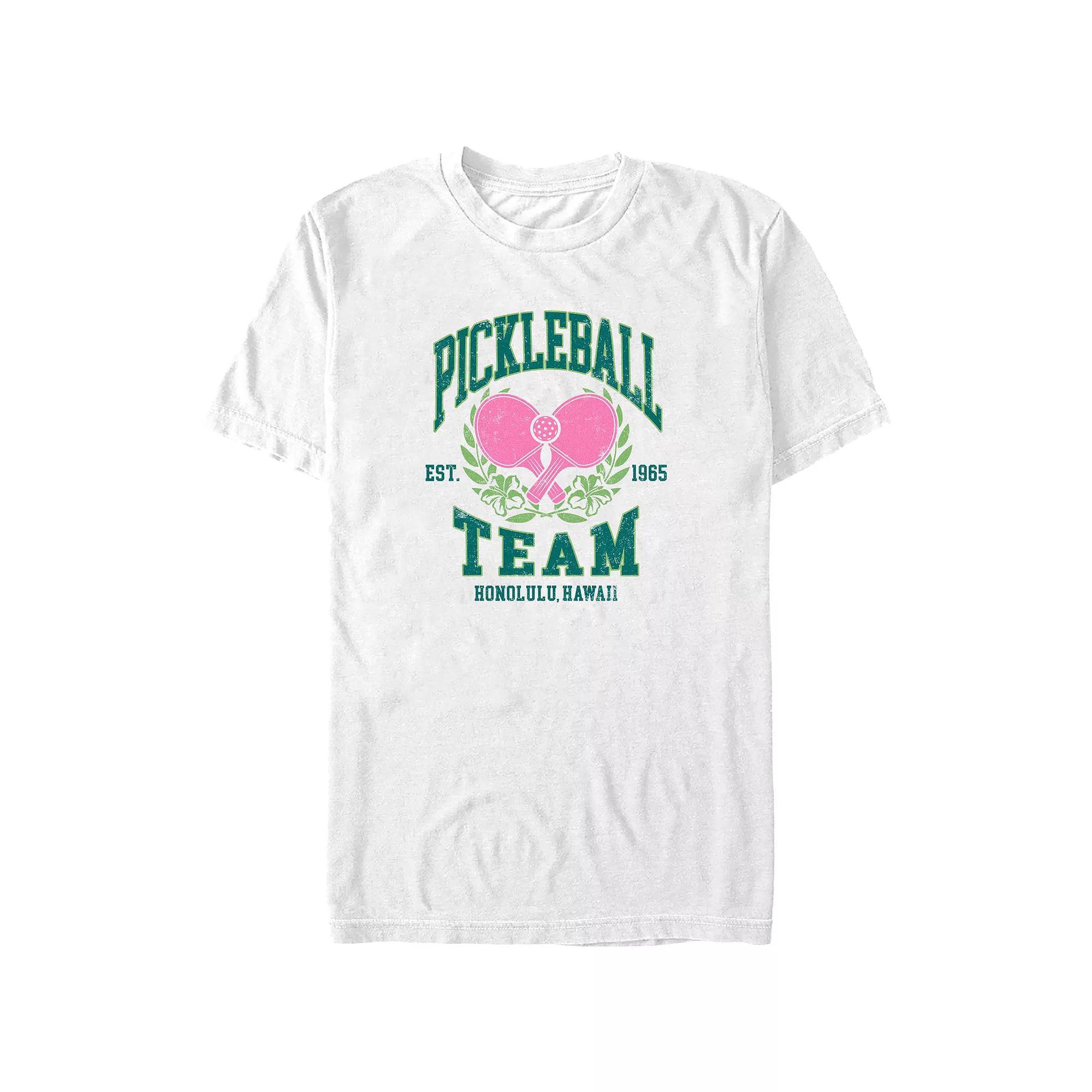 Men's Pickleball Team Est. 1965 Graphic Tee, Size: XXL Tall, White Product Image