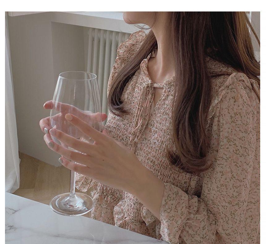 Floral Chiffon Blouse Product Image