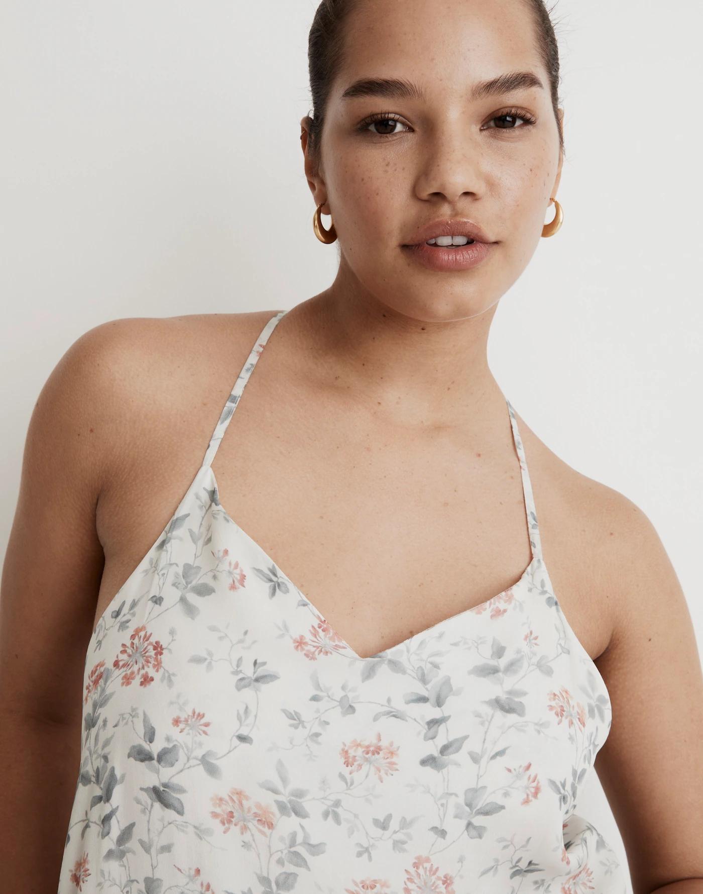 Madewell x Reistor Floral Slip Maxi Dress Product Image