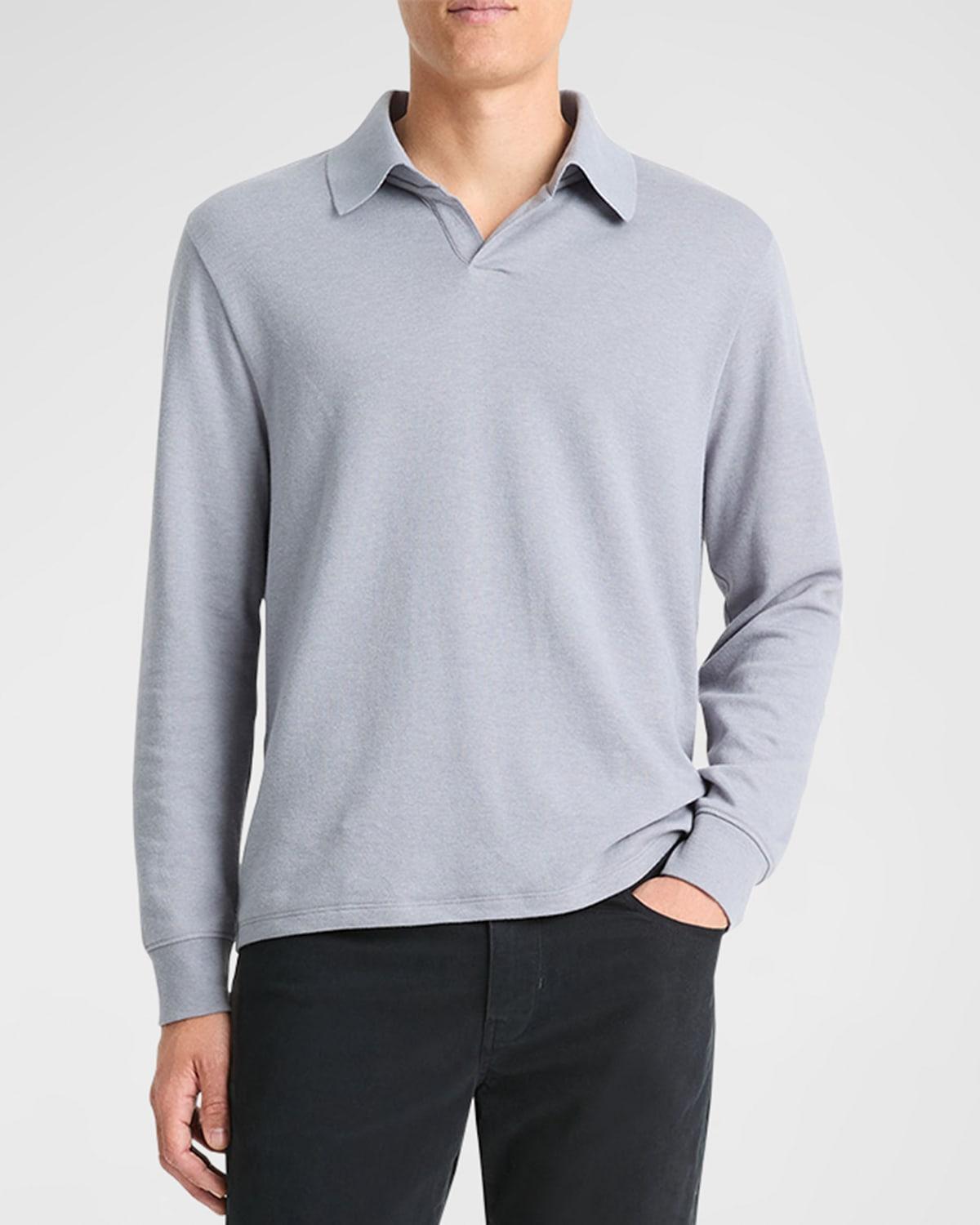 Men's Double-Face Polo Shirt Product Image