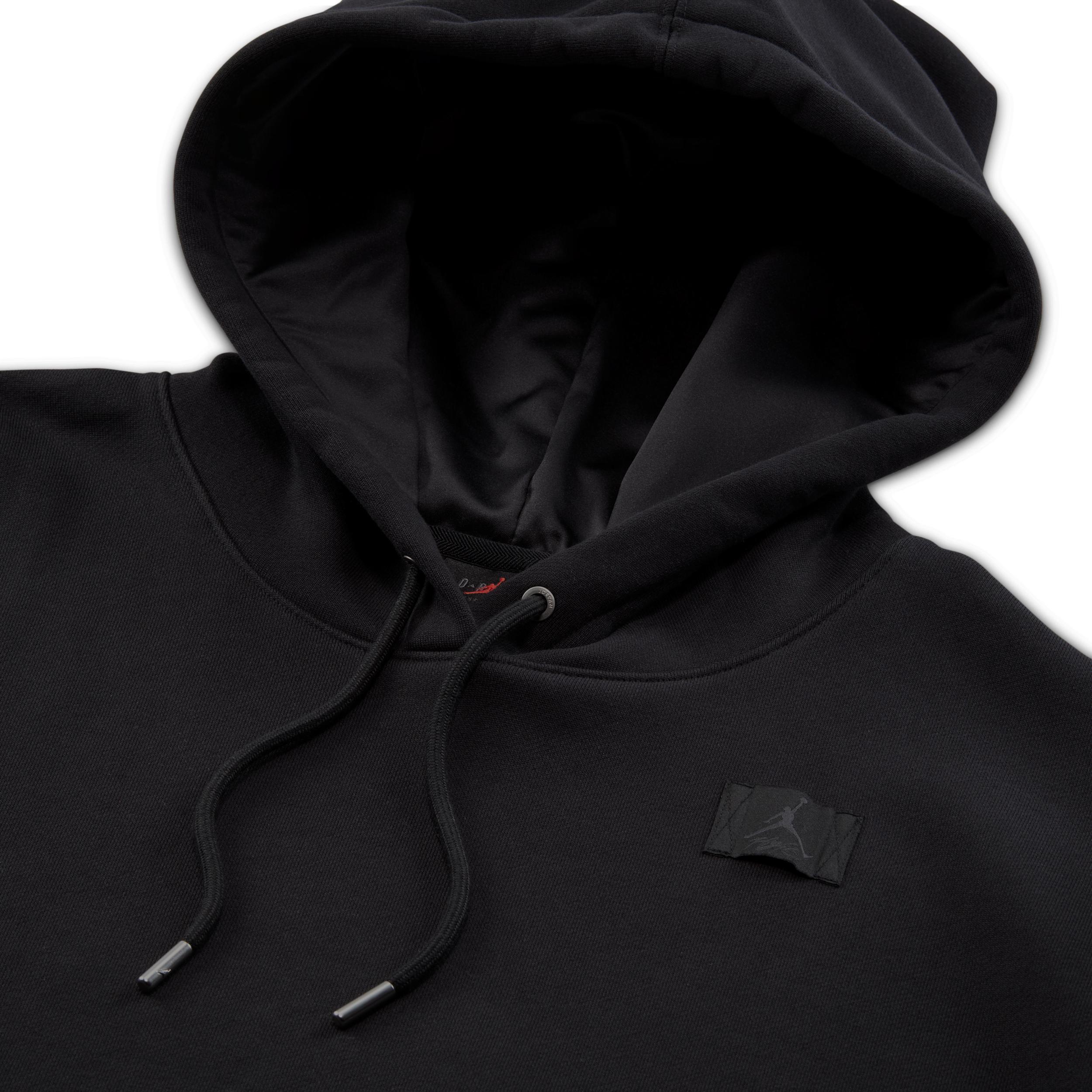 Jordan Flight Fleece Women's Satin-Lined Pullover Hoodie (Plus Size) Product Image