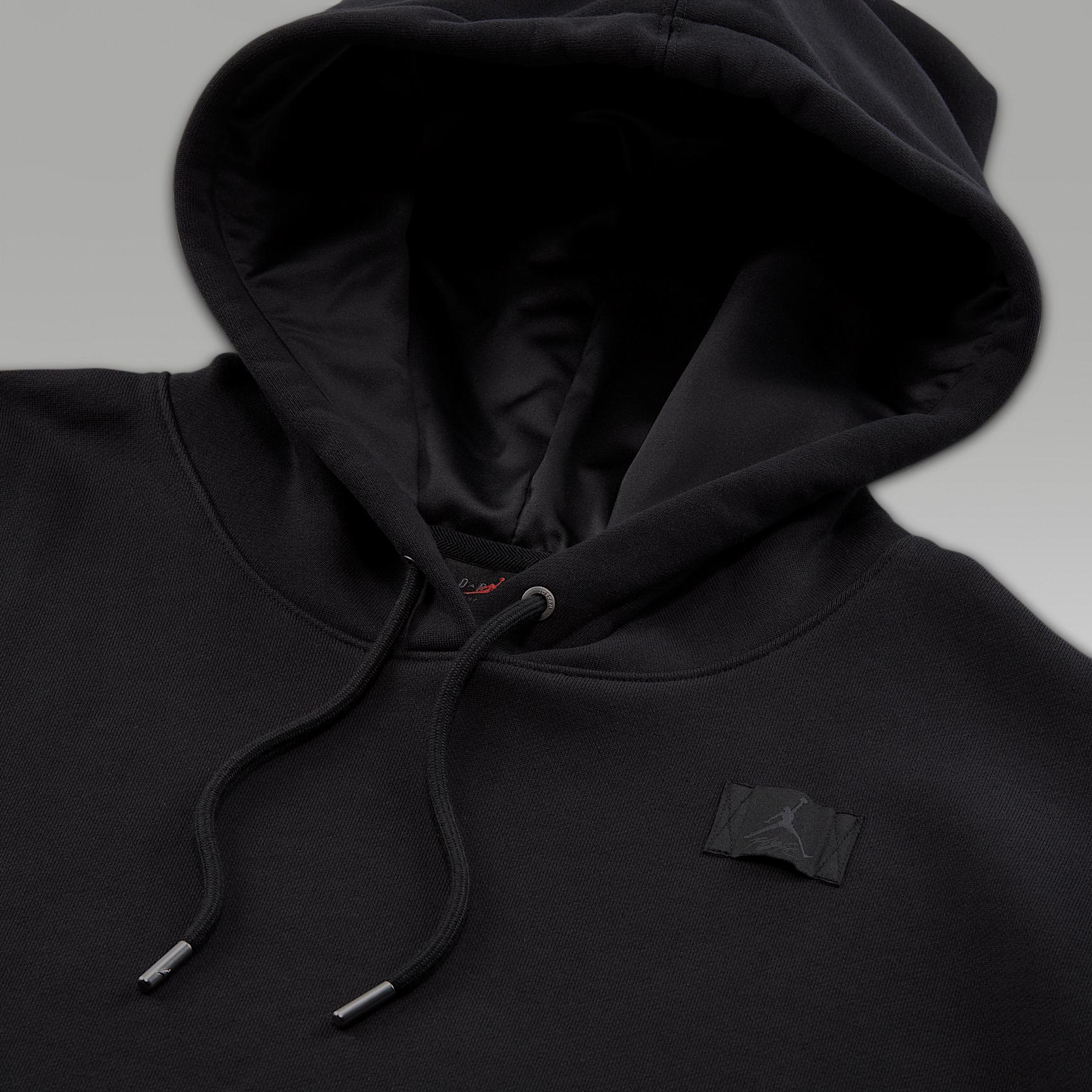 Jordan Flight Fleece Women's Satin-Lined Pullover Hoodie (Plus Size) Product Image