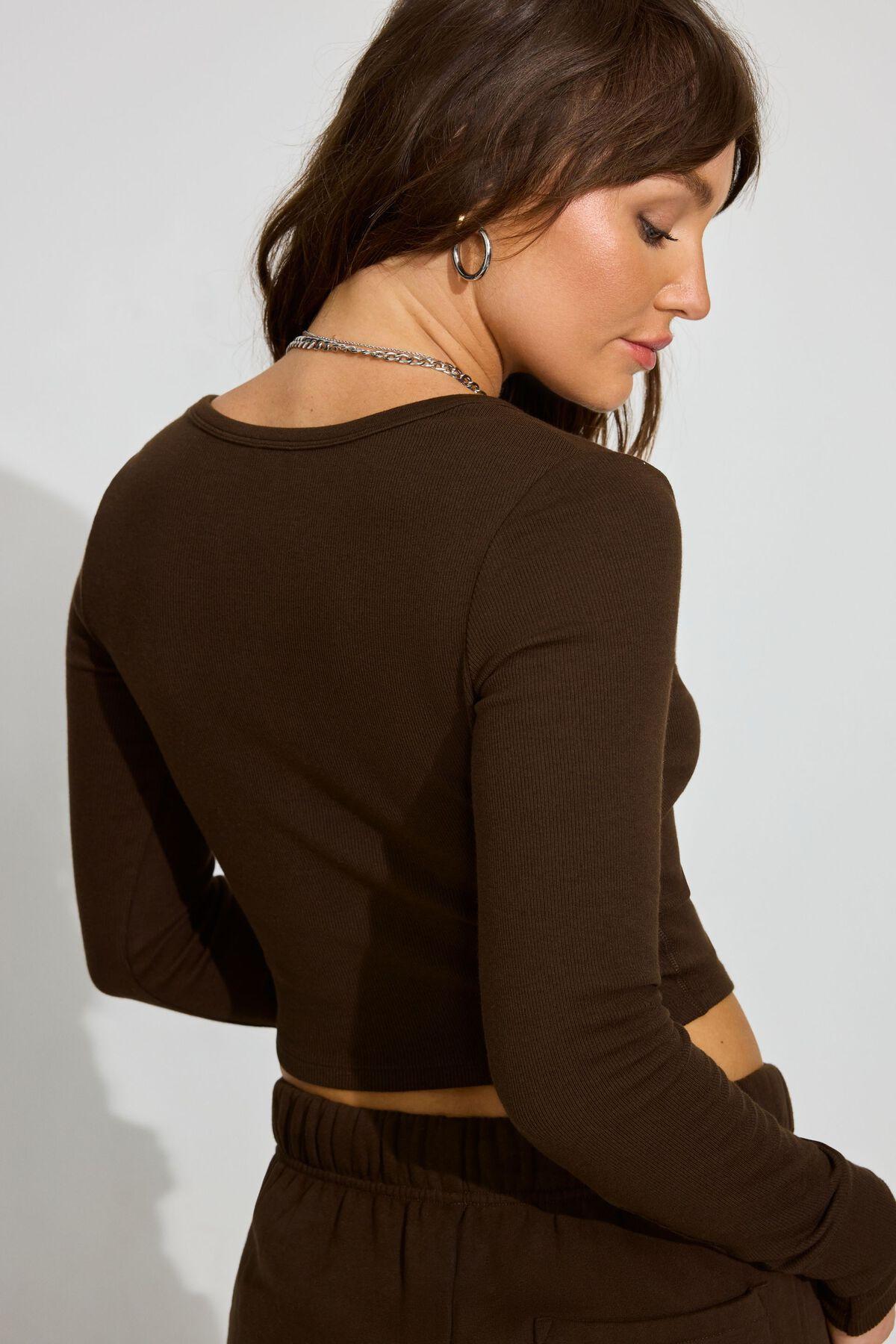 Henley Long Sleeve T Shirt Product Image