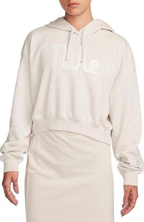 Nike Sportswear Club Fleece Women's Oversized Cropped Hoodie Product Image