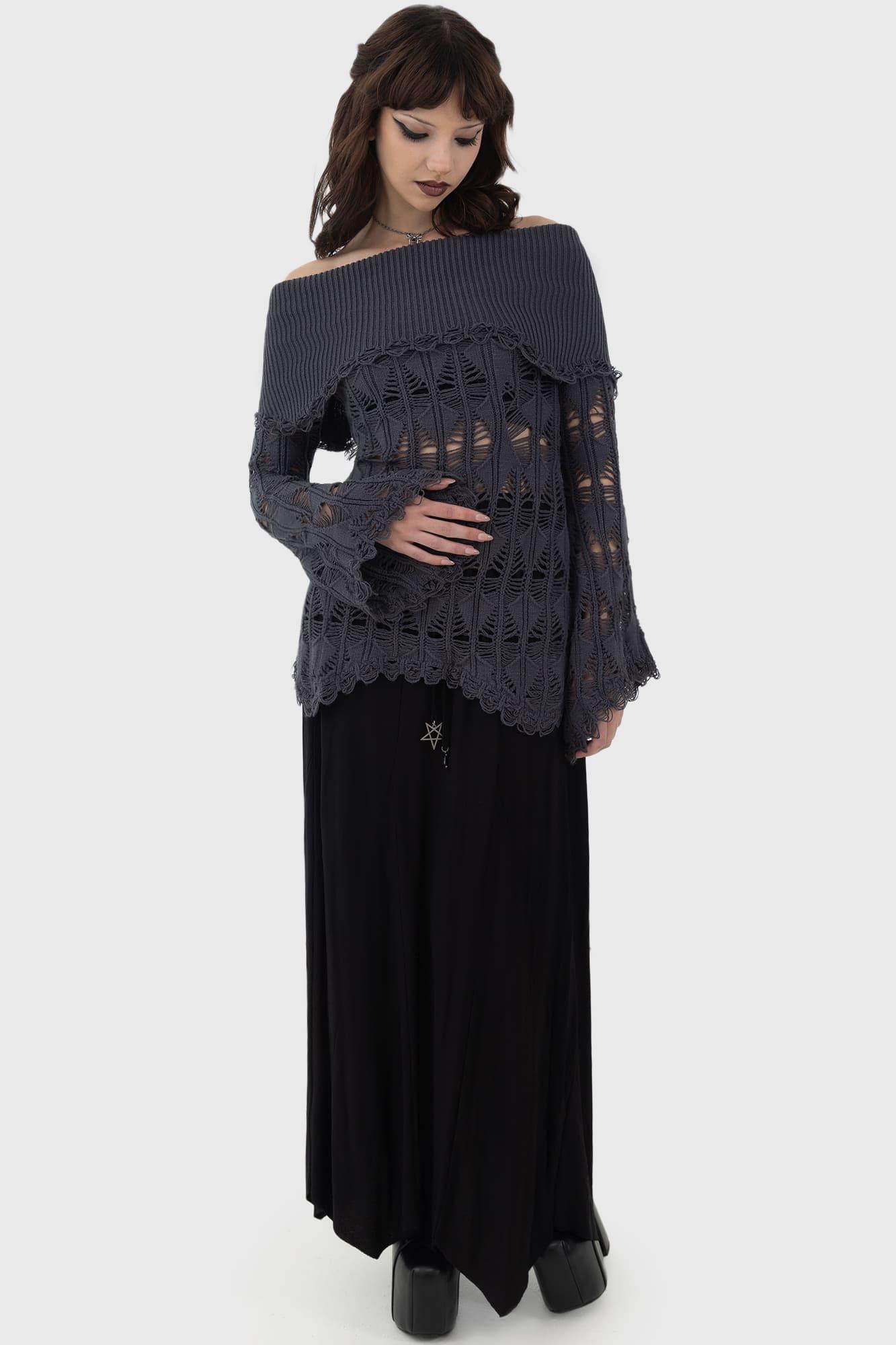 Shadow Wine Sweater Female Product Image