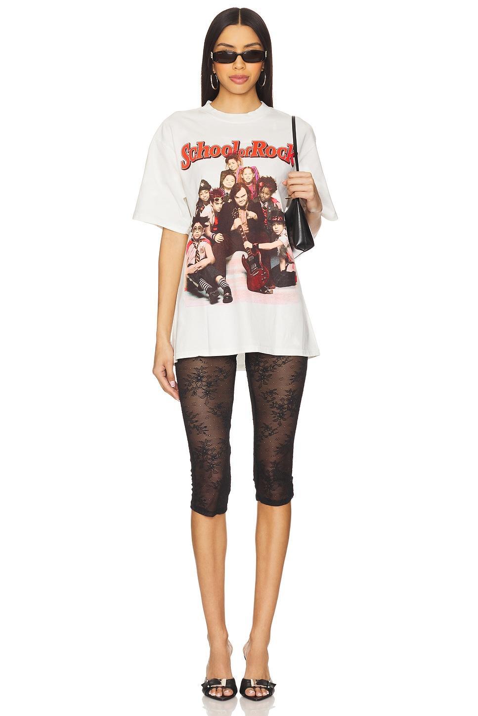 School Of Rock Group Shot Boxy Tee Philcos Product Image