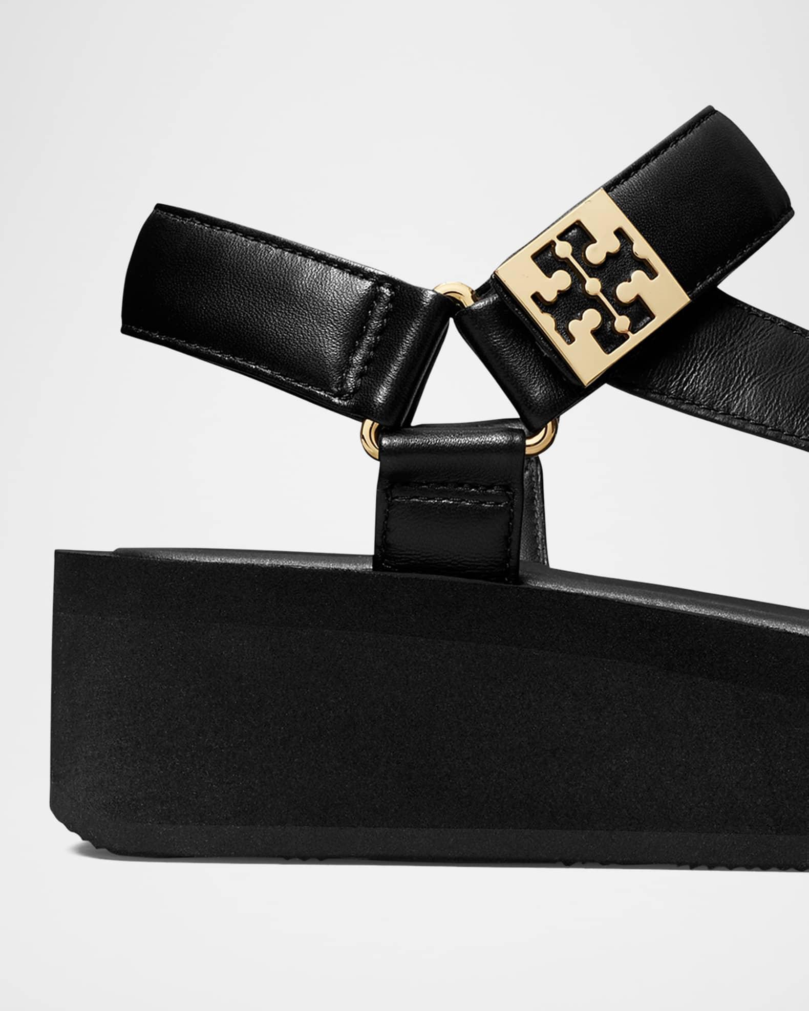 Mellow Leather Grip Platform Sandals Product Image