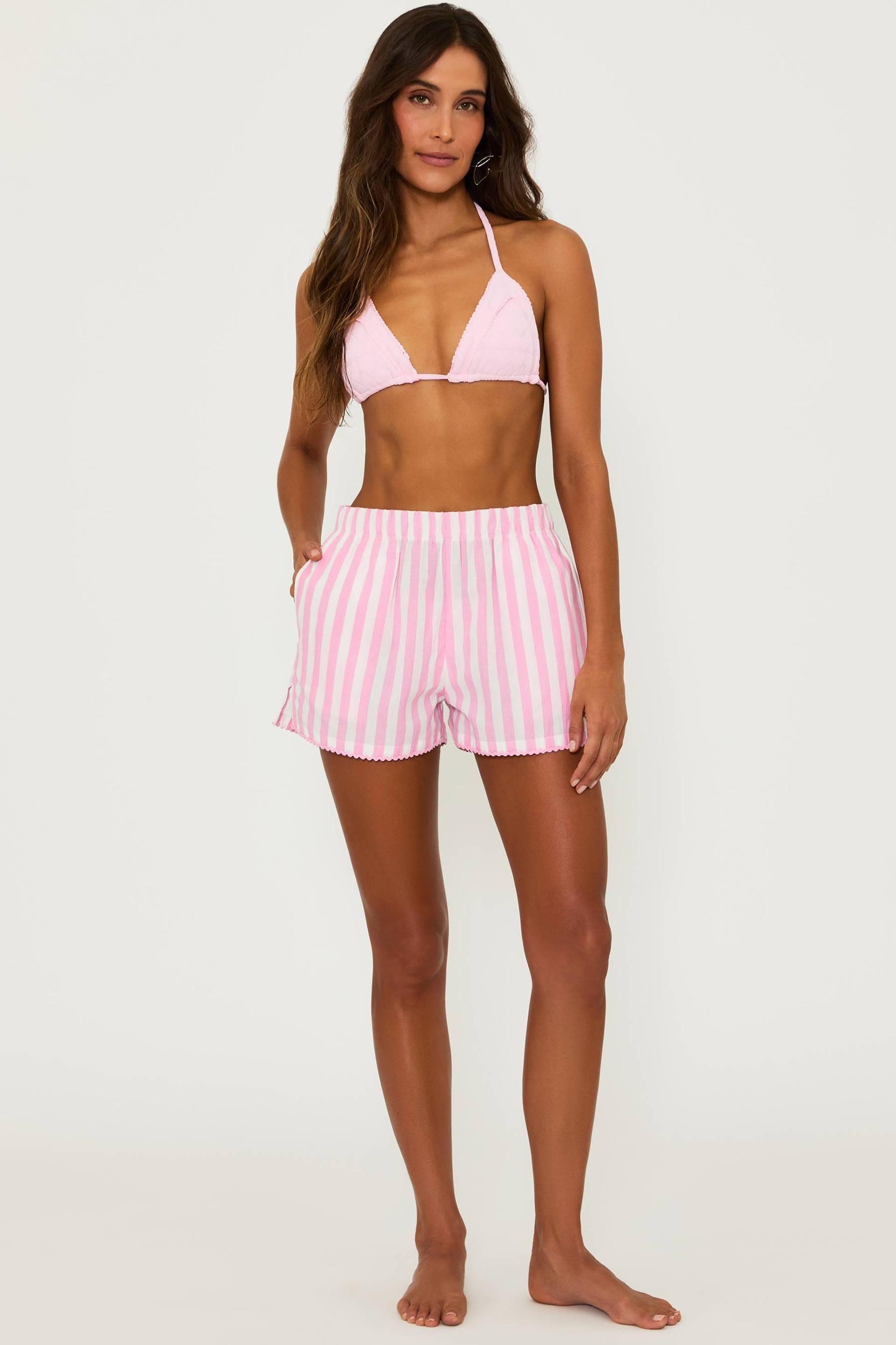 Tia Short Prism Pink Stripe Product Image