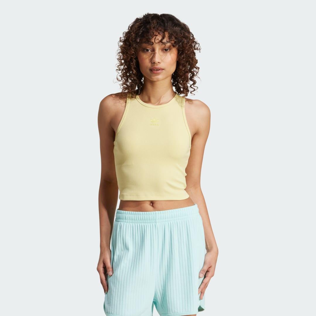 Womens adidas Originals Essentials Rib Tank Top Product Image