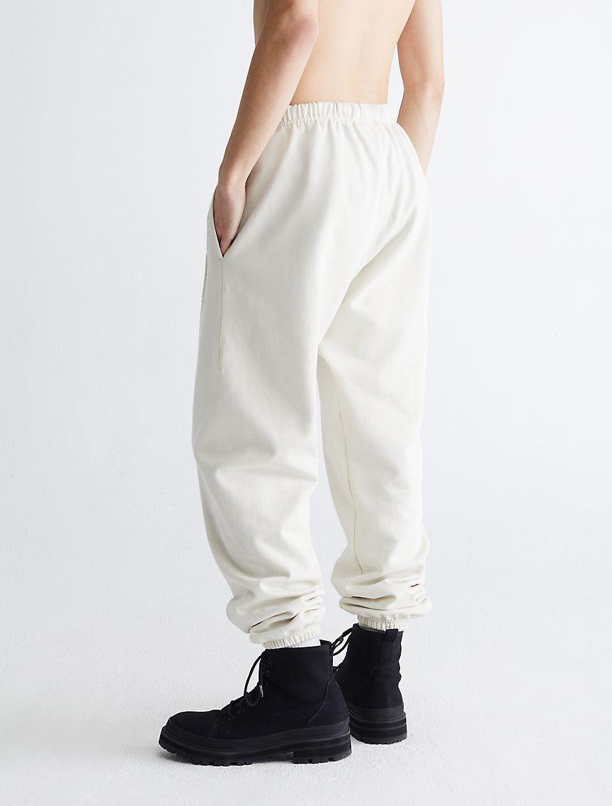 Calvin Klein Men's Standards Fleece Joggers - White - XXL Product Image