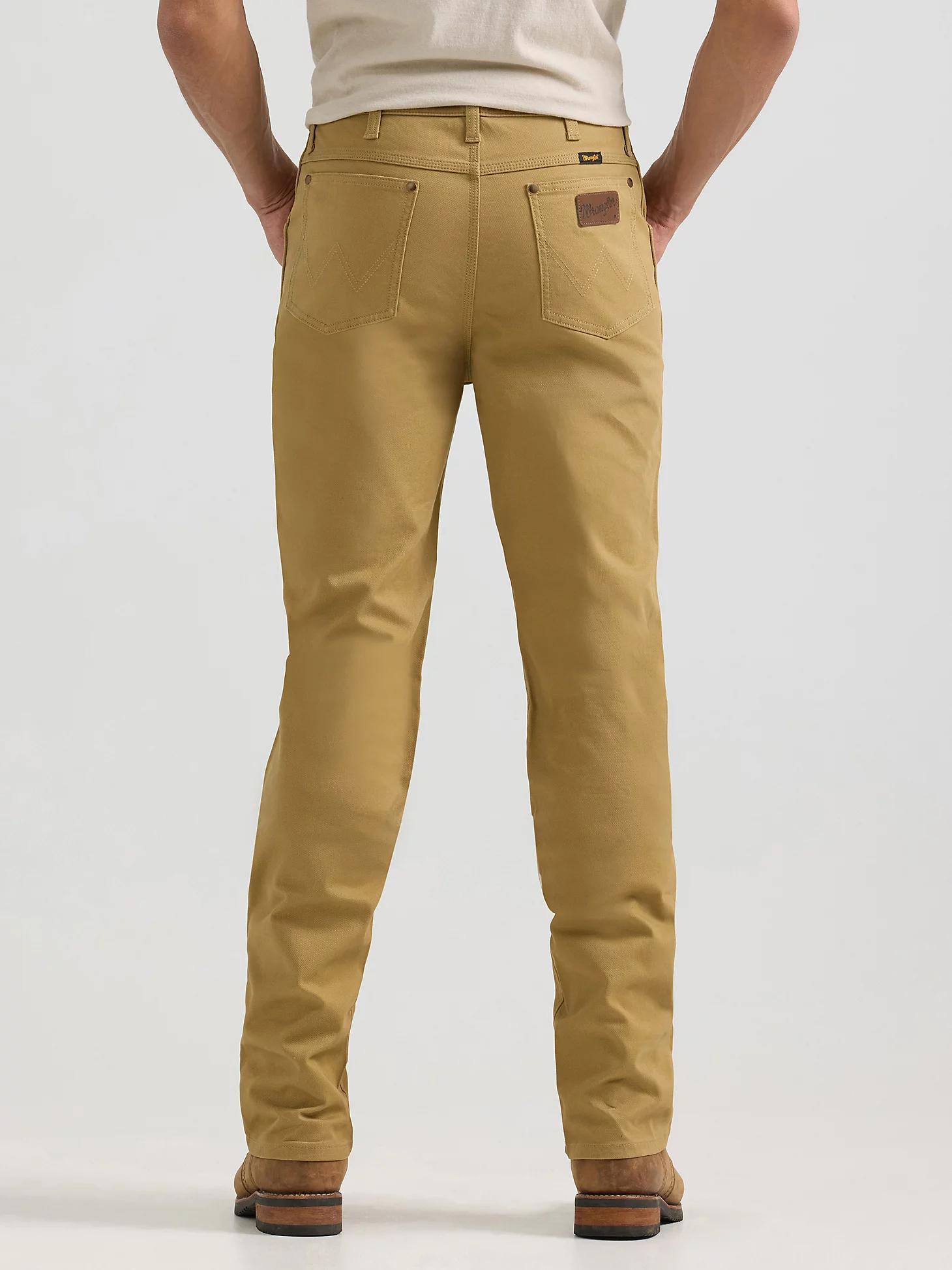 Premium Performance Tough Comfort Cowboy Cut® Slim Fit Canvas Jean | Men's JEANS | Wrangler® Product Image