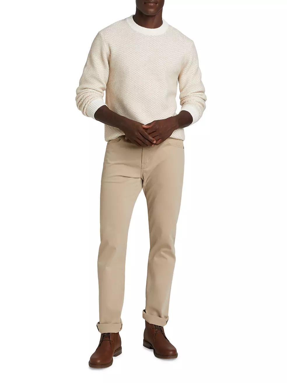 COLLECTION Seed Stitch Crewneck Sweater Product Image