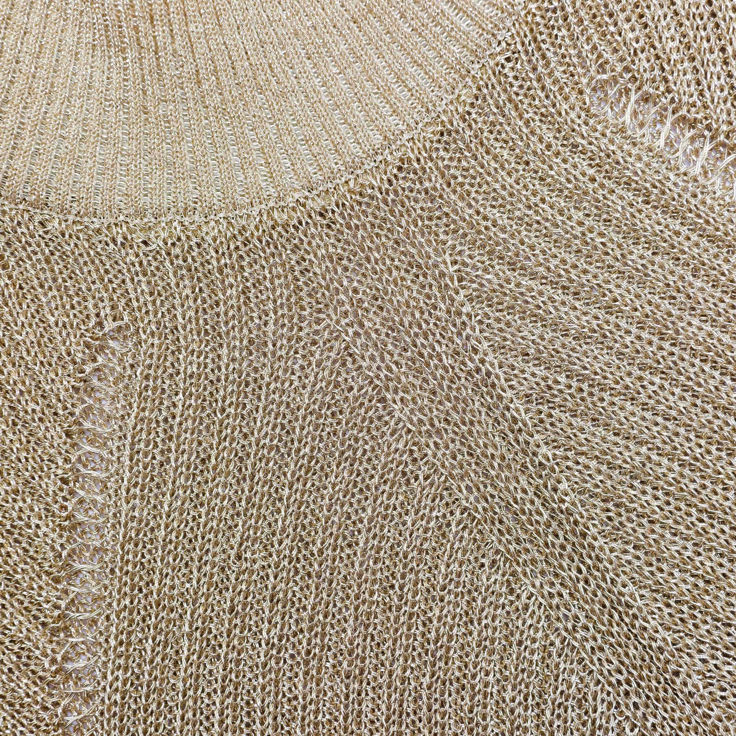 Gold Lurex Knit Top Product Image