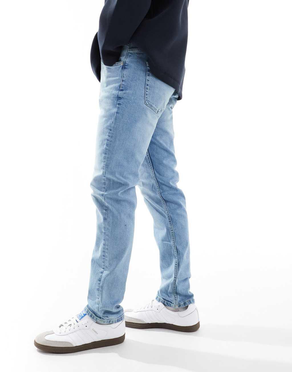 Cotton On regular slim fit jeans in american blue denim Product Image