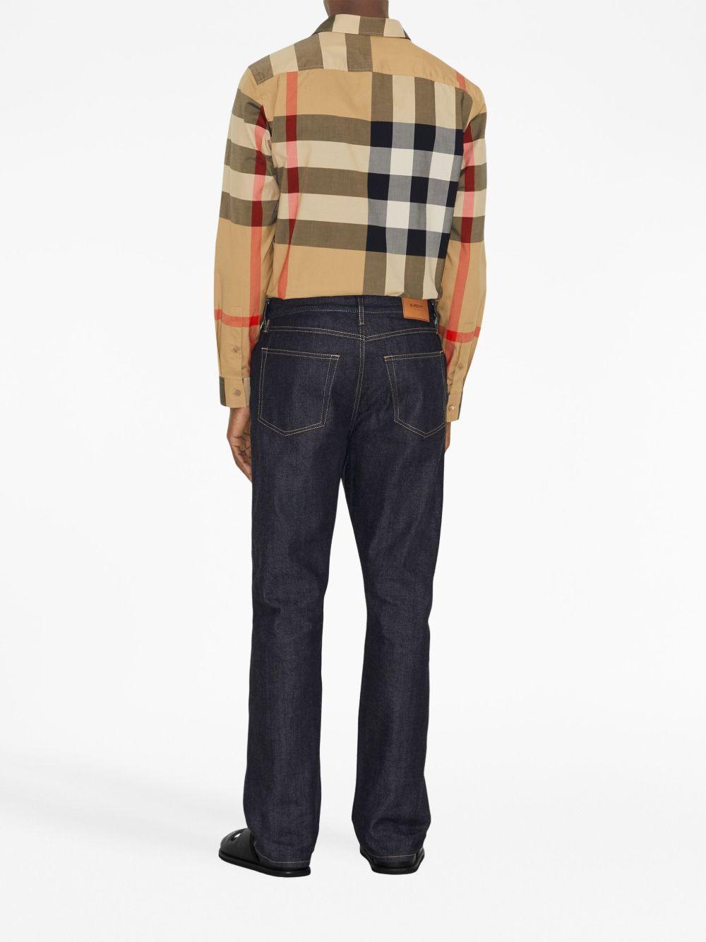 checkered cotton shirt Product Image