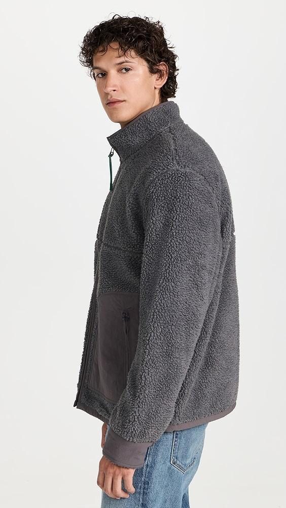 Alex Mill Sherpa Patch Pocket Jacket | Shopbop Product Image