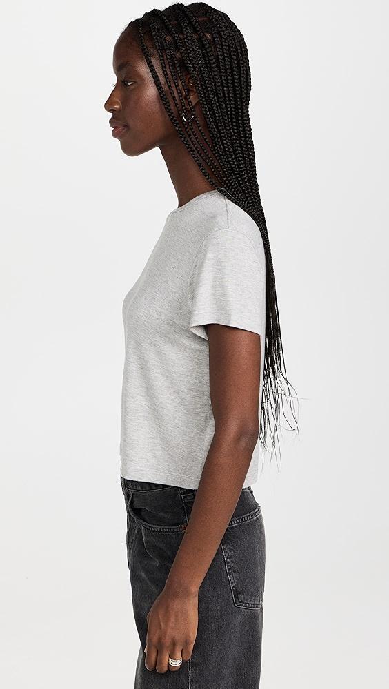 AGOLDE Adine Shrunken Tee | Shopbop Product Image