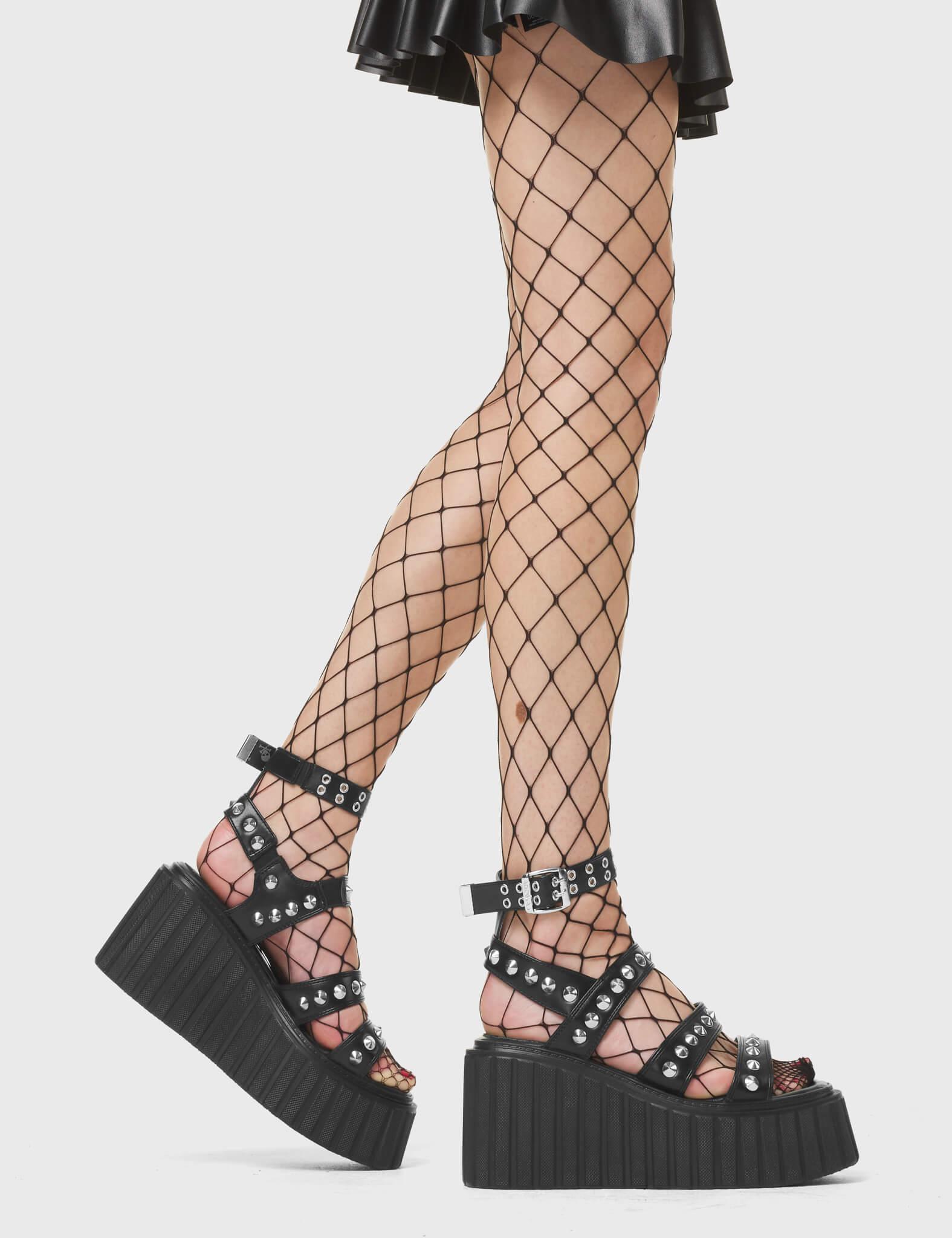 Shot In The Dark Chunky Creeper Sandals Product Image