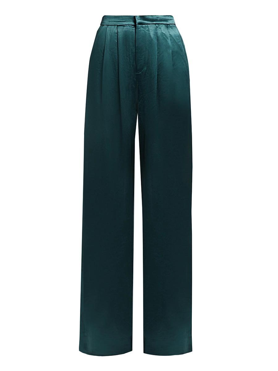 Womens Paris Pleated-Front Trousers Product Image