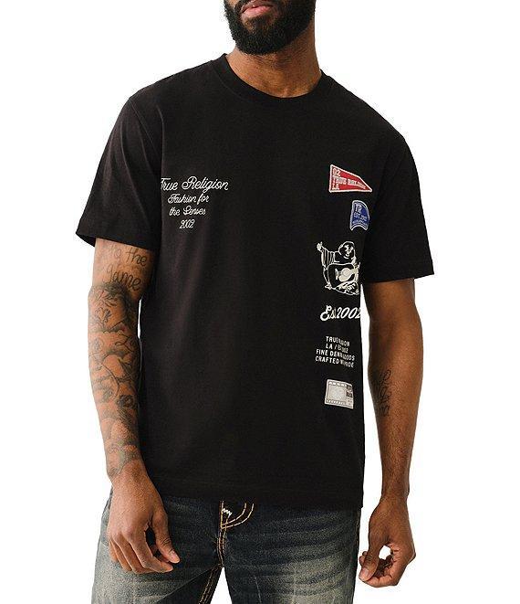 True Religion Logo Detail Short Sleeve T-Shirt Product Image